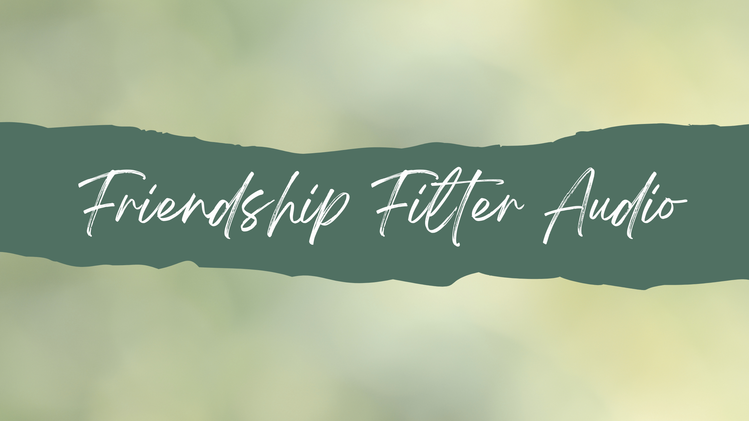 Green Simple Minimalist Elegant Personal Vlog Youtube Banner (1)
